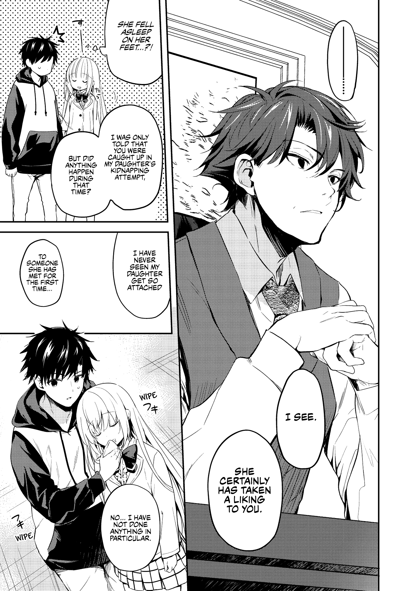 Rich Girl Caretaker Chapter 2.1 page 11 - Chapter 2.1