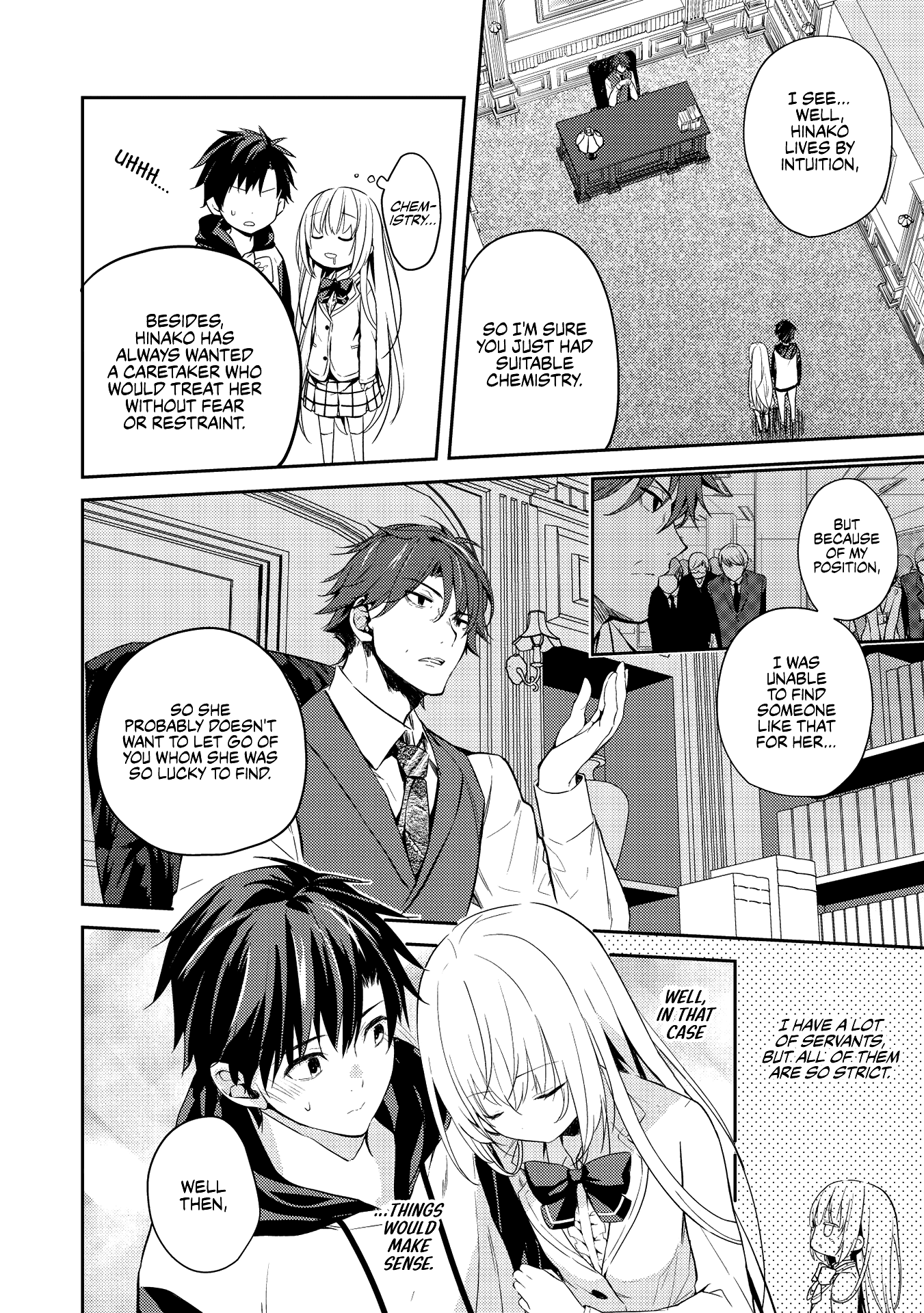 Rich Girl Caretaker Chapter 2.1 page 12 - Chapter 2.1