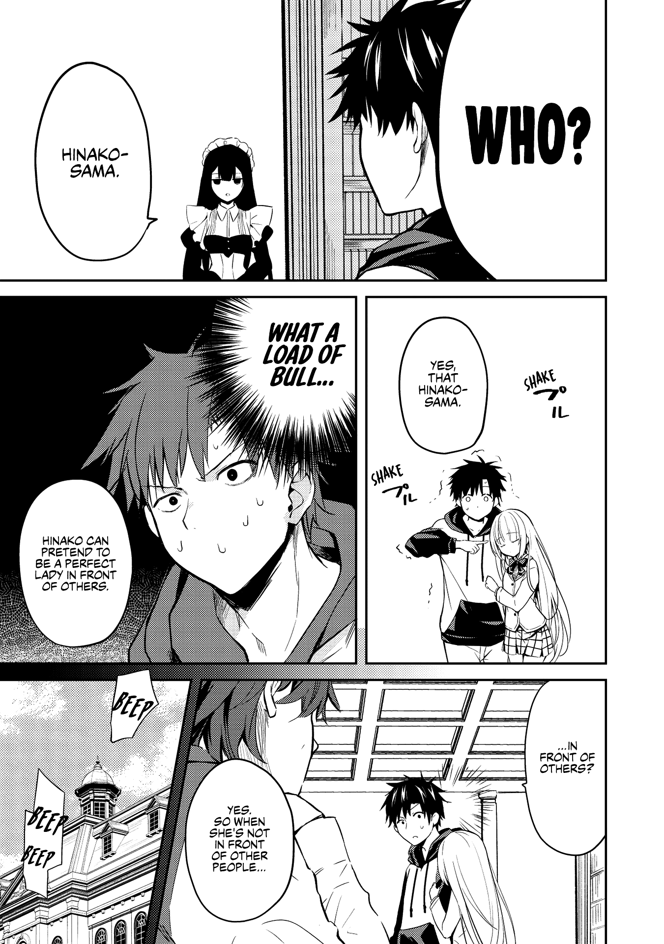 Rich Girl Caretaker Chapter 2.1 page 17 - Chapter 2.1