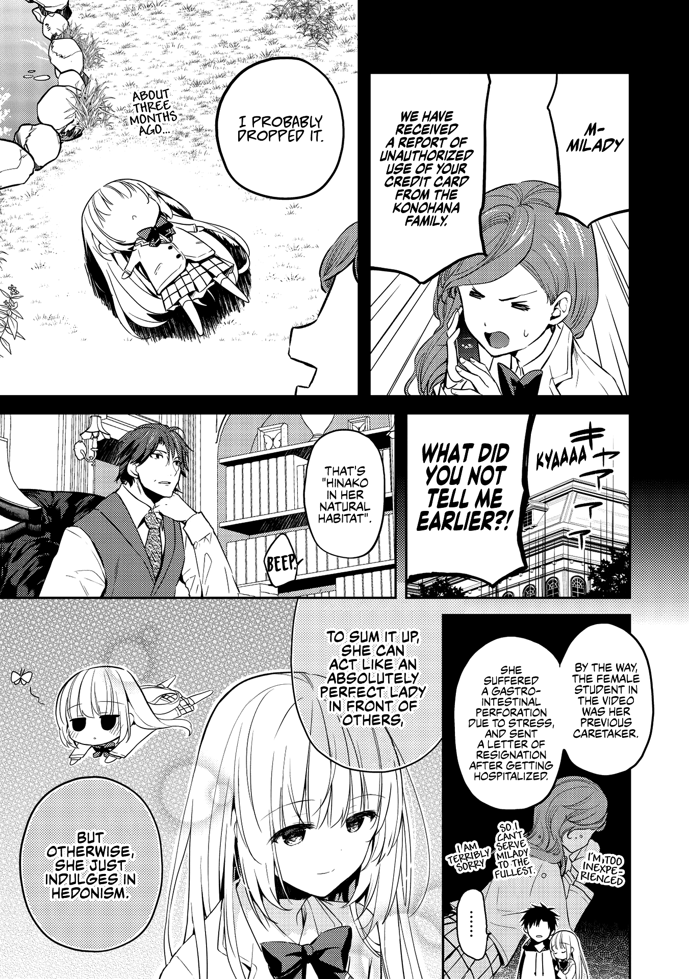 Rich Girl Caretaker Chapter 2.1 page 19 - Chapter 2.1