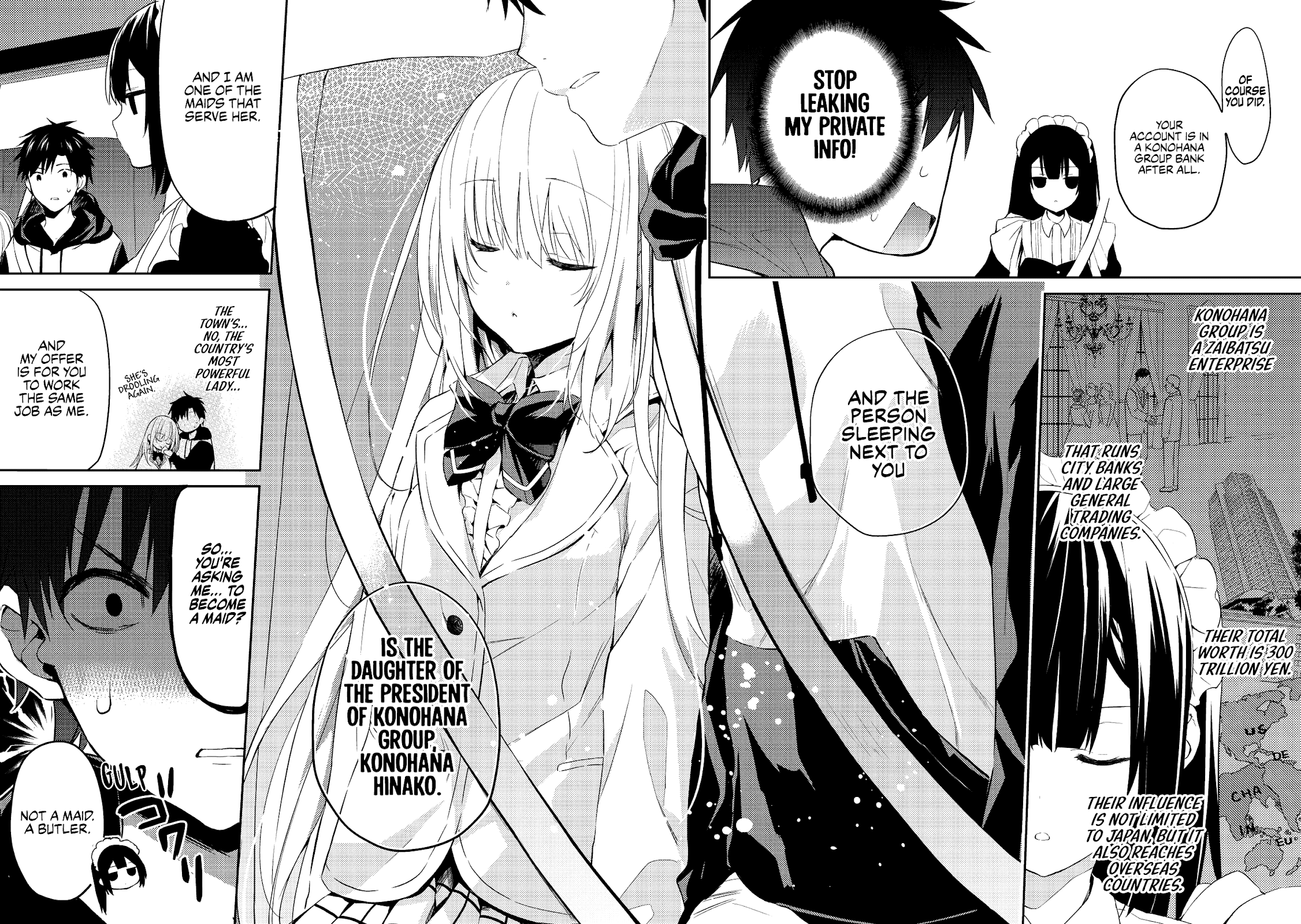 Rich Girl Caretaker Chapter 2.1 page 3 - Chapter 2.1
