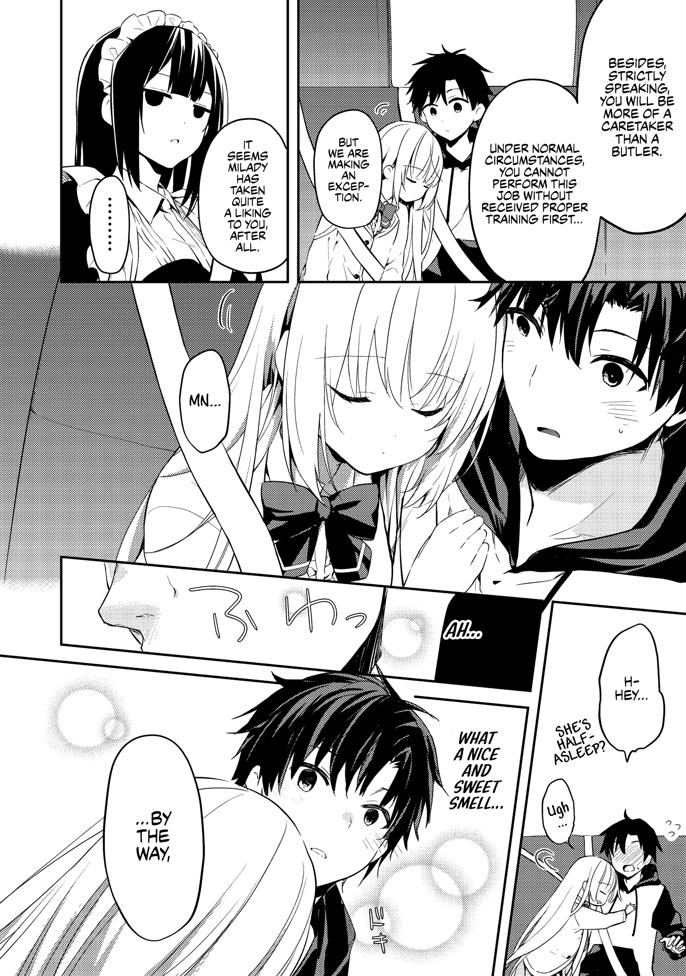 Rich Girl Caretaker Chapter 2.1 page 4 - Chapter 2.1