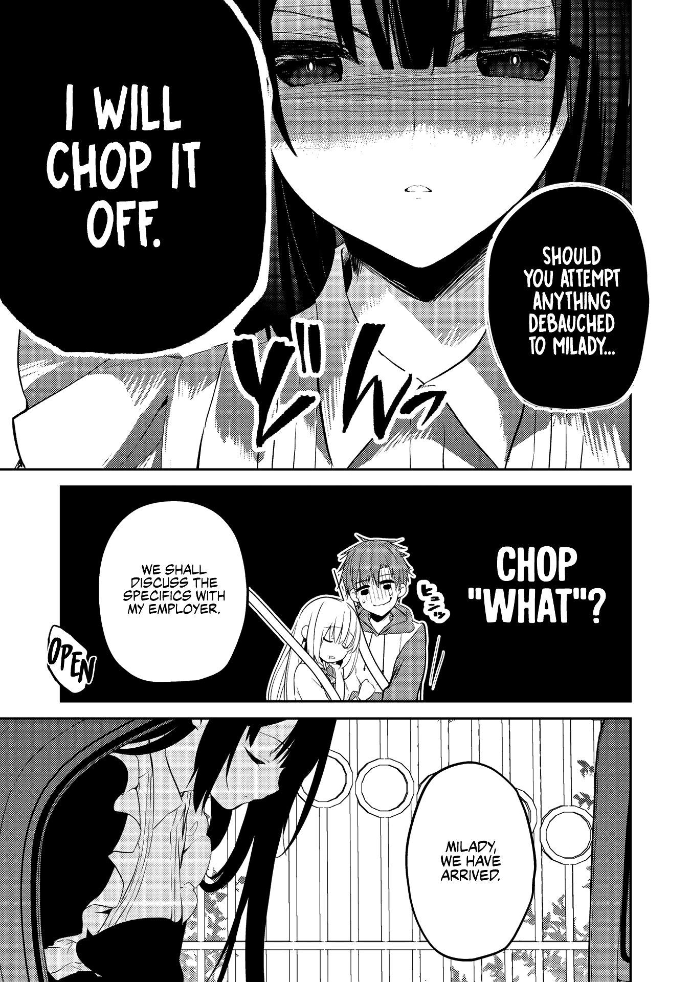 Rich Girl Caretaker Chapter 2.1 page 5 - Chapter 2.1