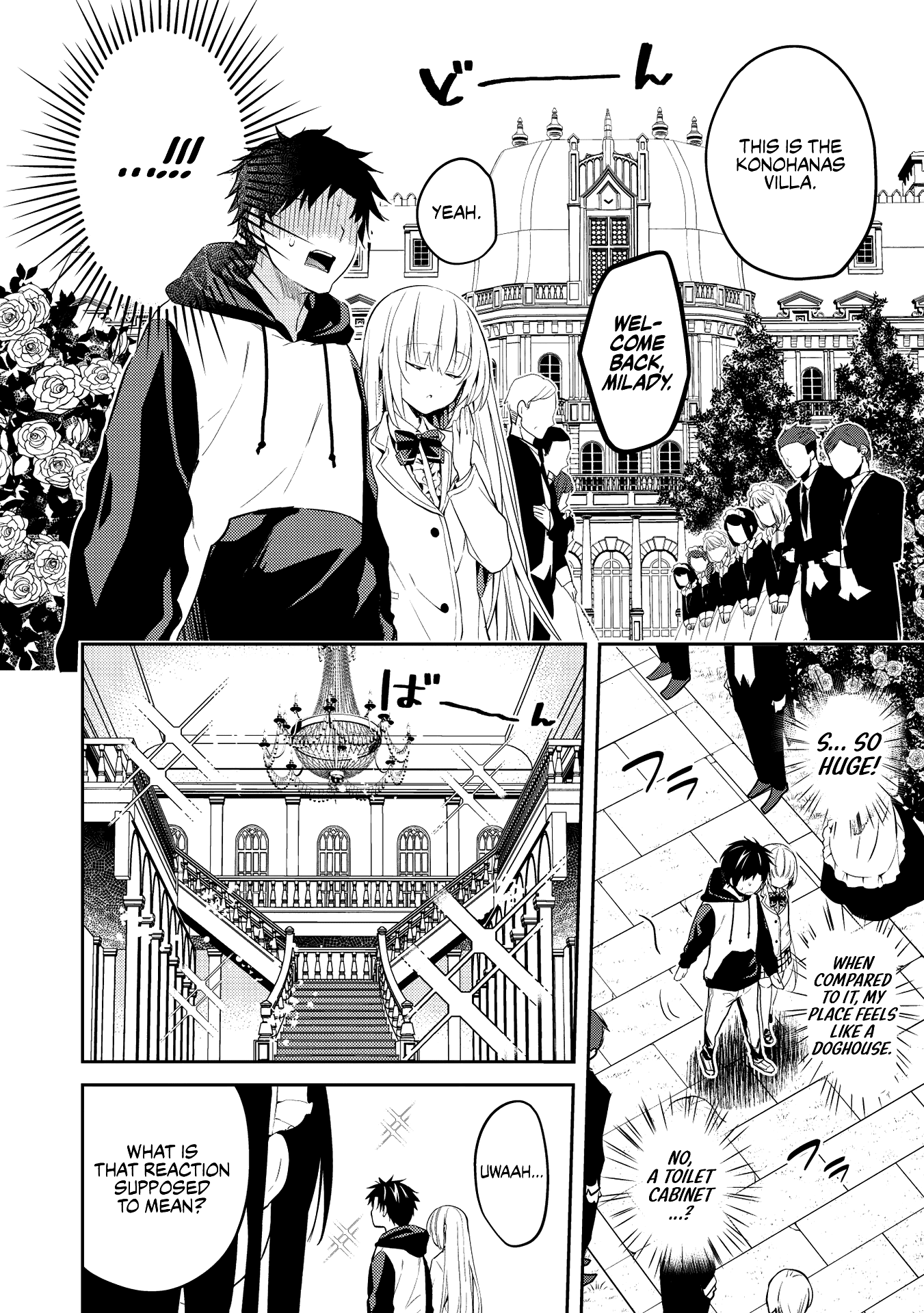 Rich Girl Caretaker Chapter 2.1 page 6 - Chapter 2.1