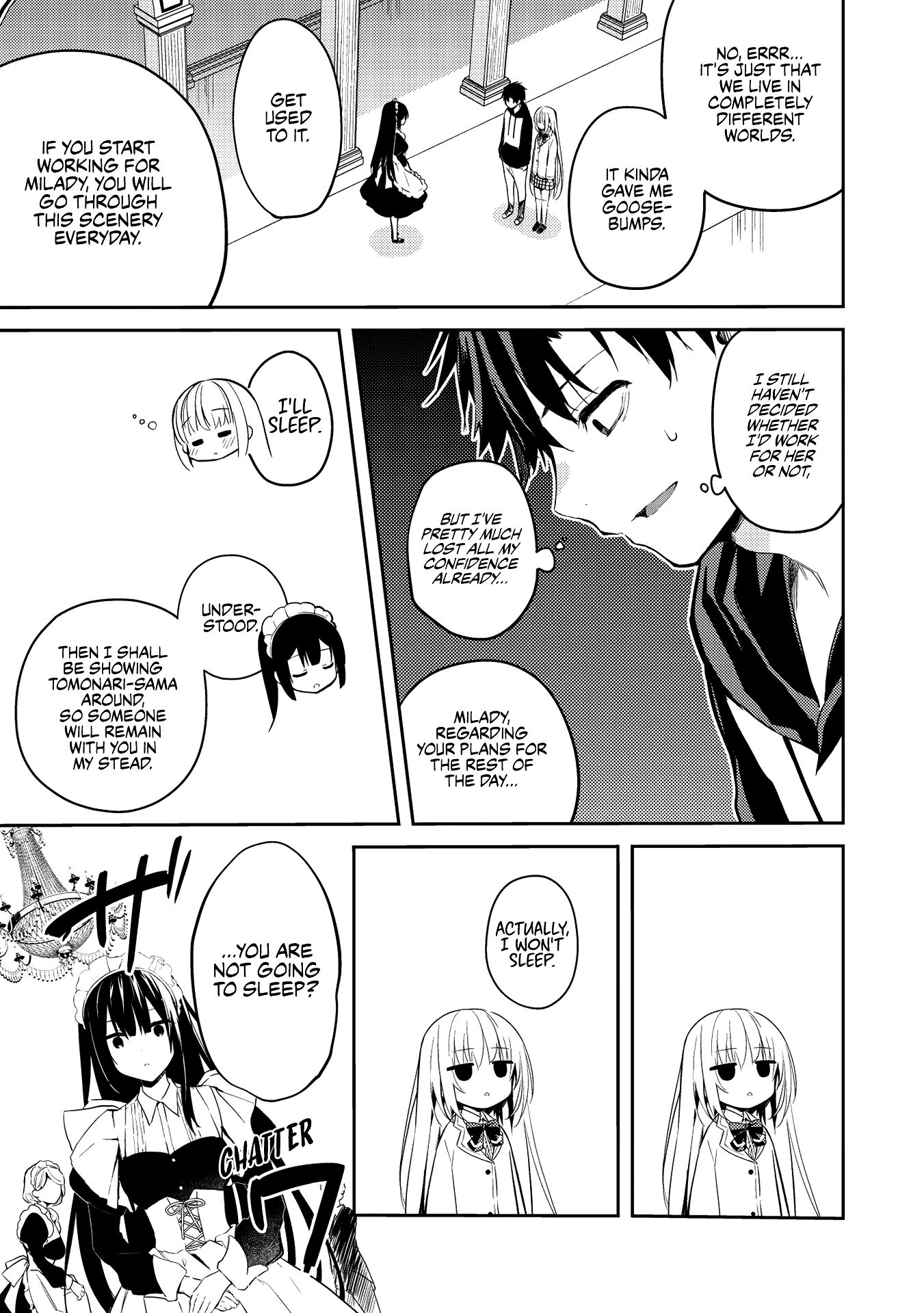 Rich Girl Caretaker Chapter 2.1 page 7 - Chapter 2.1