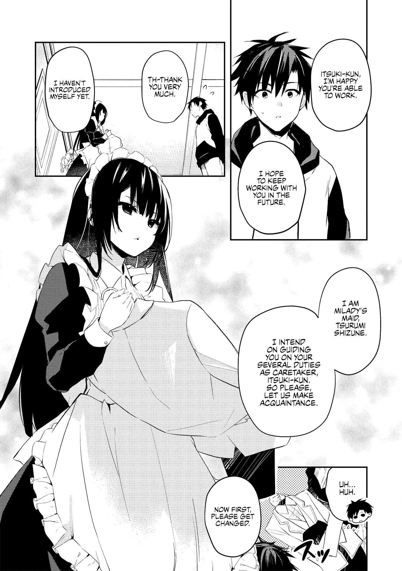 Rich Girl Caretaker Chapter 2.2 page 10 - Chapter 2.2