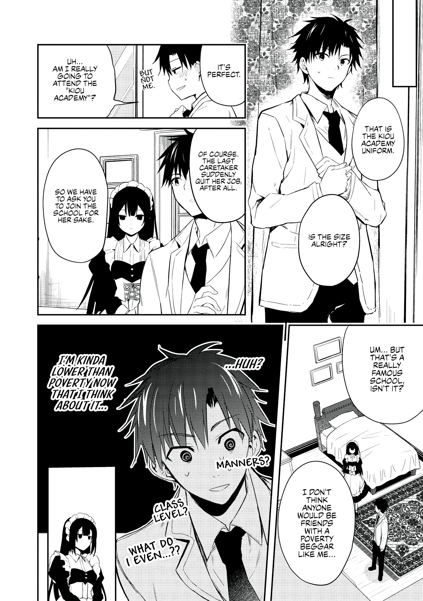 Rich Girl Caretaker Chapter 2.2 page 11 - Chapter 2.2