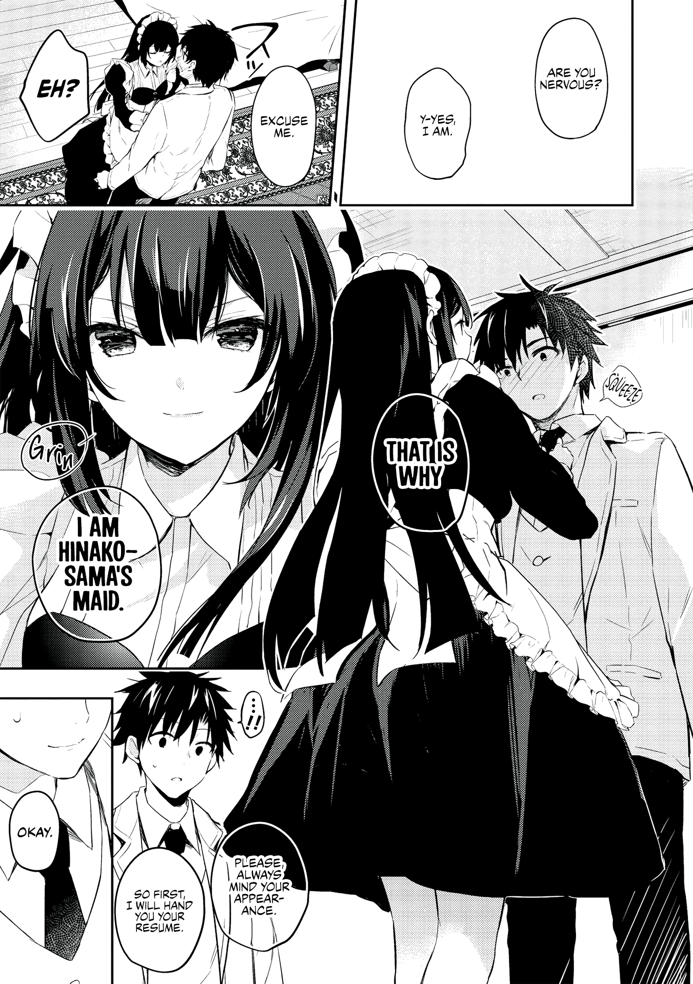 Rich Girl Caretaker Chapter 2.2 page 12 - Chapter 2.2
