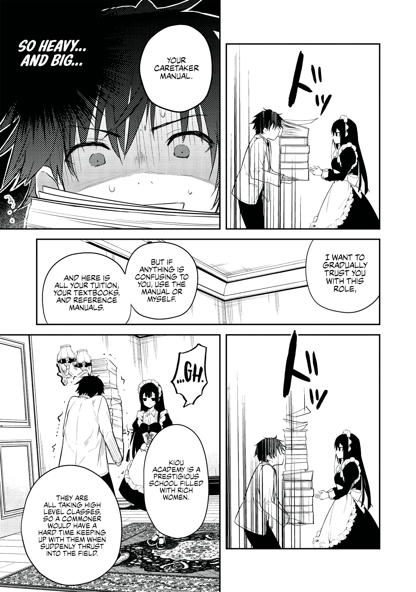 Rich Girl Caretaker Chapter 2.2 page 14 - Chapter 2.2
