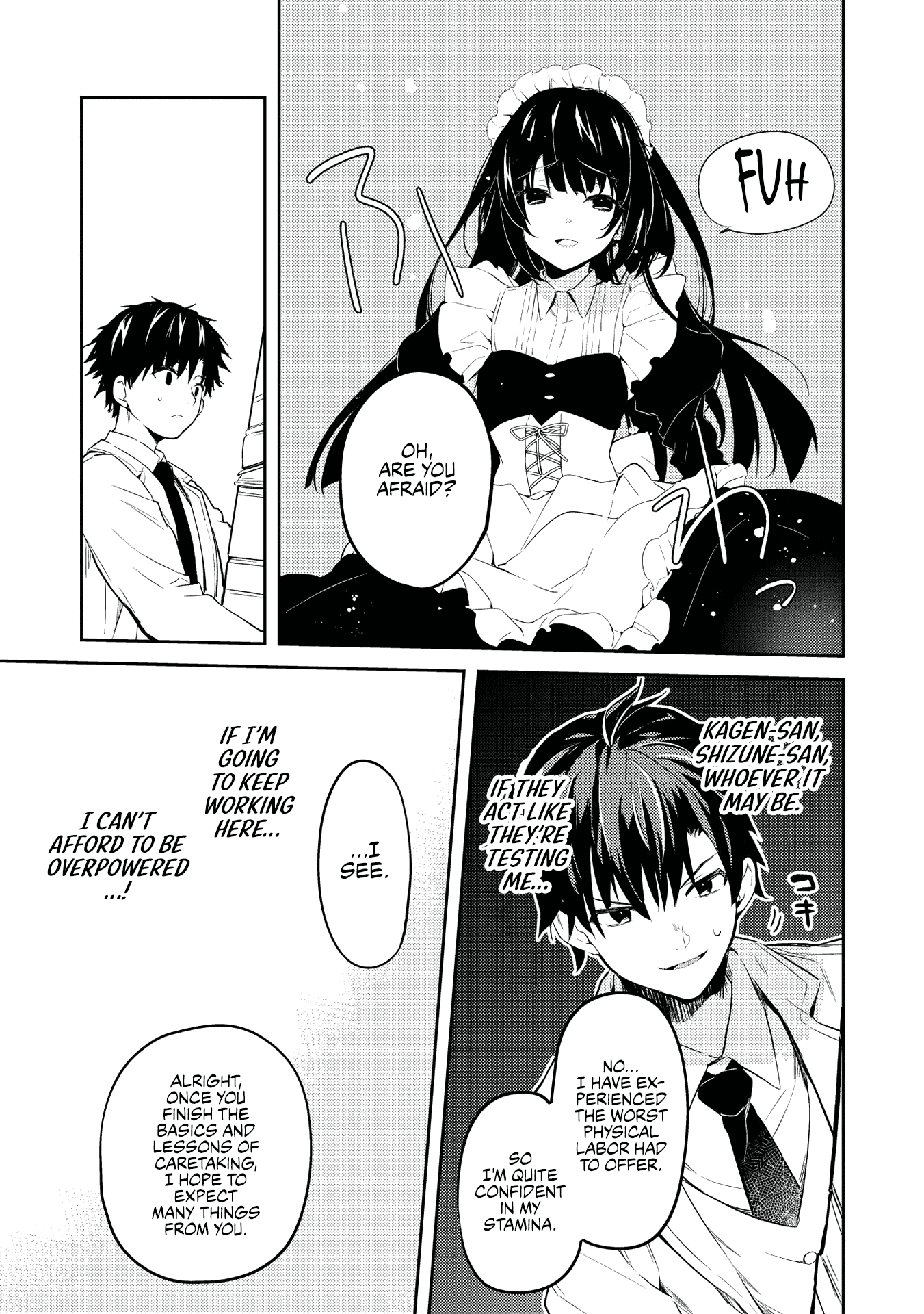 Rich Girl Caretaker Chapter 2.2 page 16 - Chapter 2.2