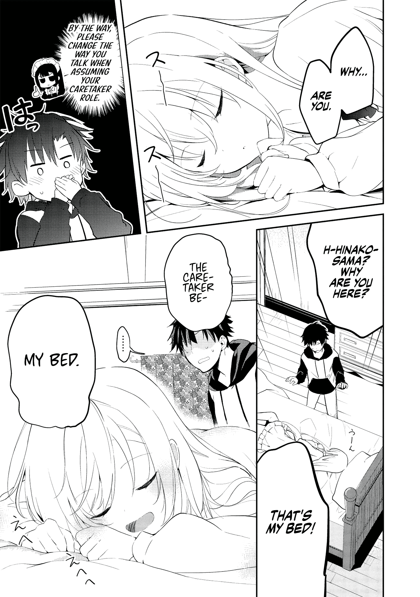 Rich Girl Caretaker Chapter 2.2 page 20 - Chapter 2.2