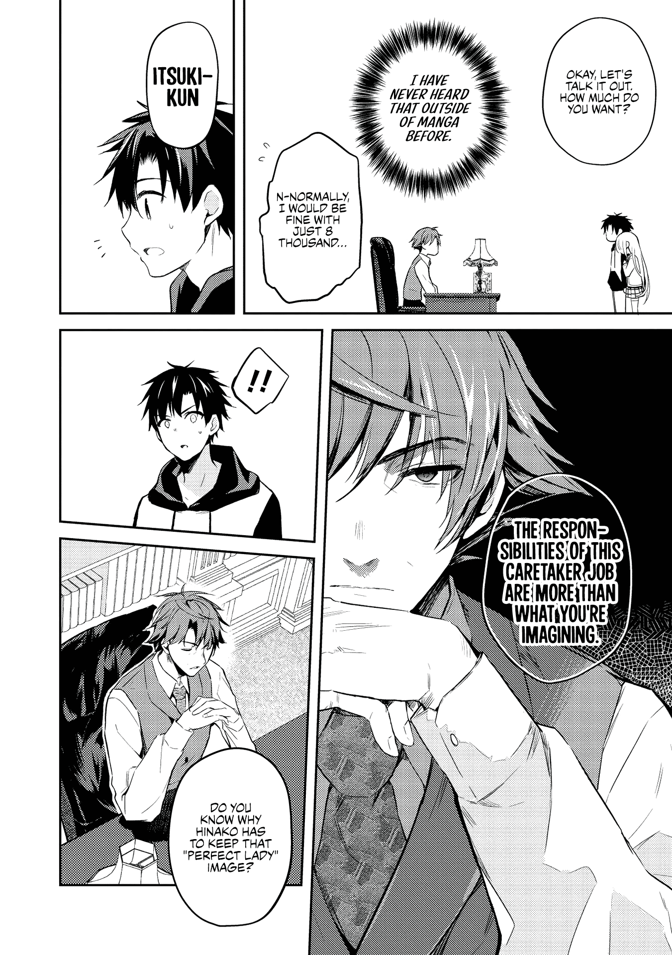 Rich Girl Caretaker Chapter 2.2 page 3 - Chapter 2.2