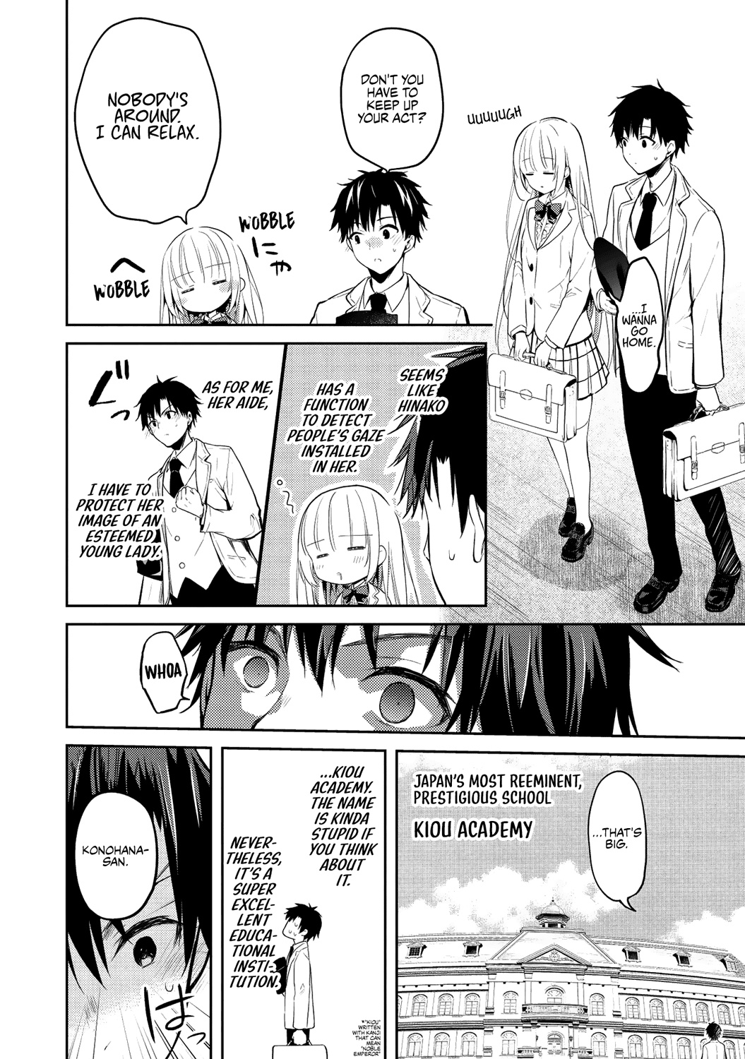 Rich Girl Caretaker Chapter 3 page 8 - Chapter 3
