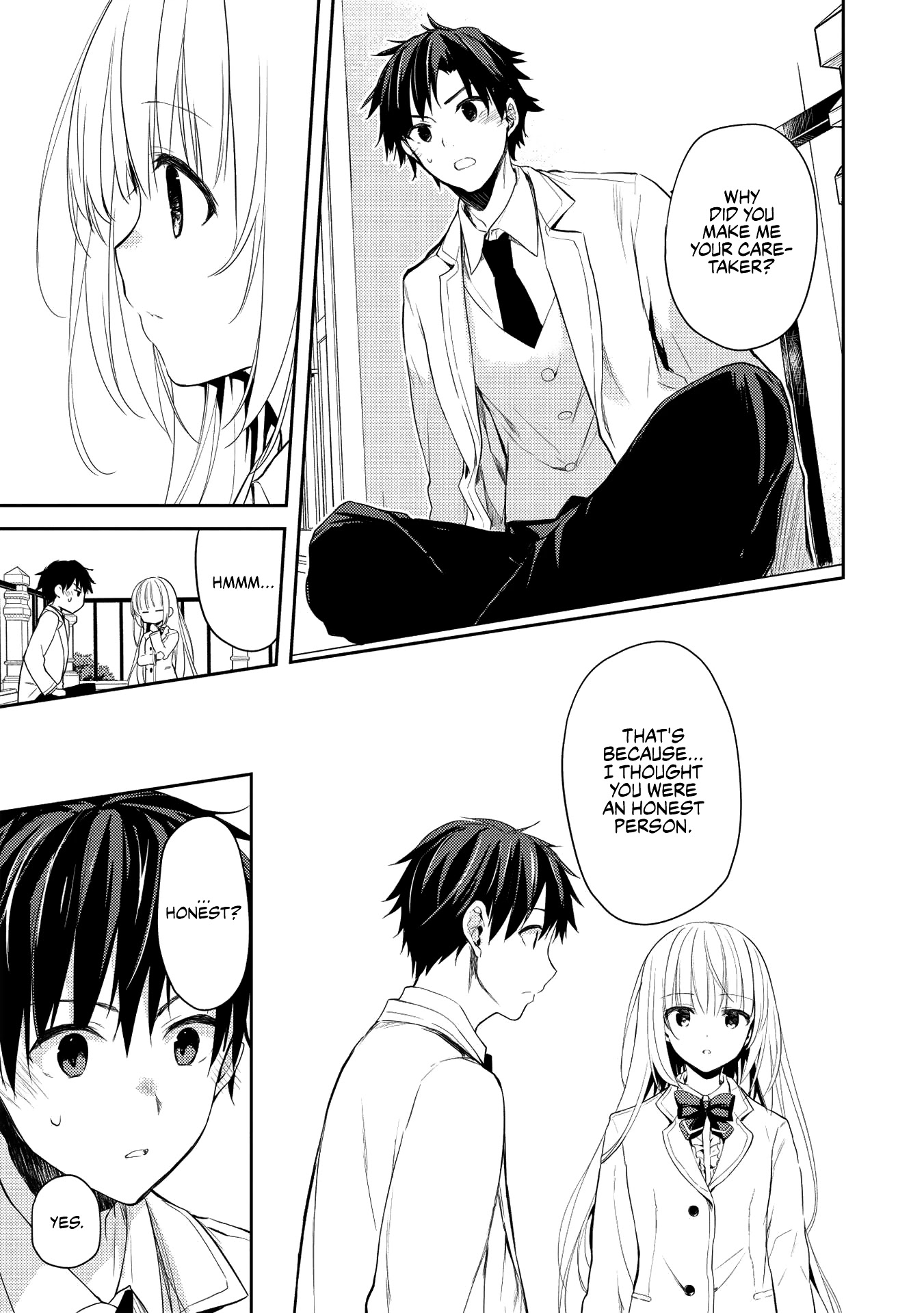 Rich Girl Caretaker Chapter 4 page 18 - Chapter 4