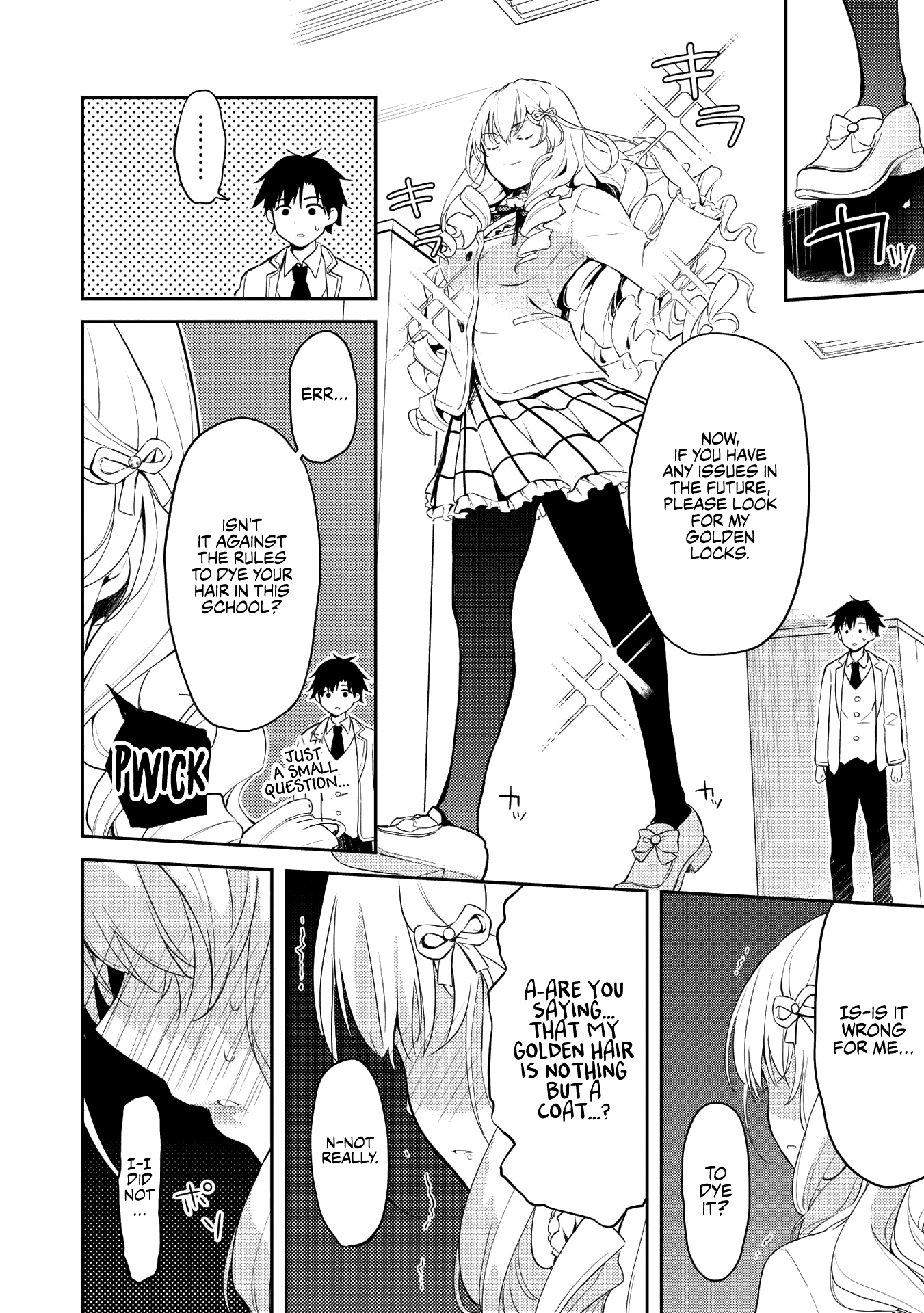 Rich Girl Caretaker Chapter 5 page 12 - Chapter 5
