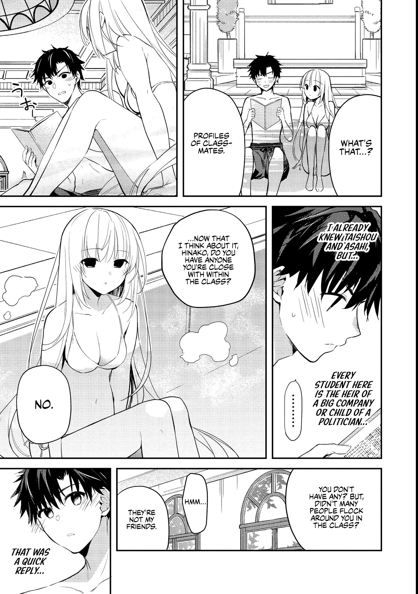Rich Girl Caretaker Chapter 6.1 page 13 - Chapter 6.1