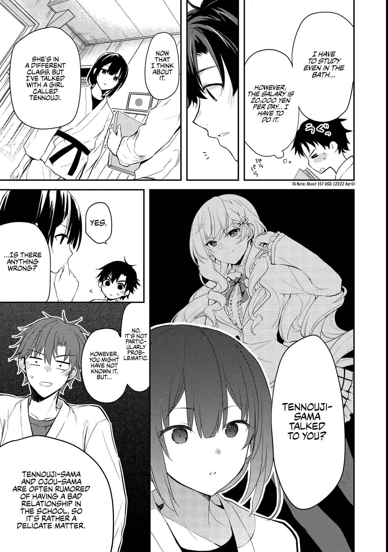 Rich Girl Caretaker Chapter 6.1 page 5 - Chapter 6.1