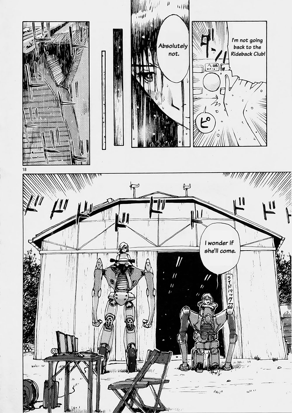 Ride Back Chapter 2.2 page 18 - Chapter 2 v2 : The Reason She Came