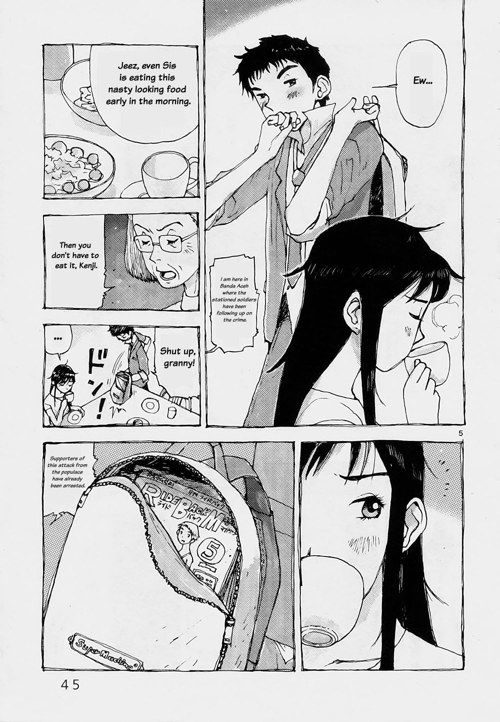 Ride Back Chapter 2.2 page 5 - Chapter 2 v2 : The Reason She Came