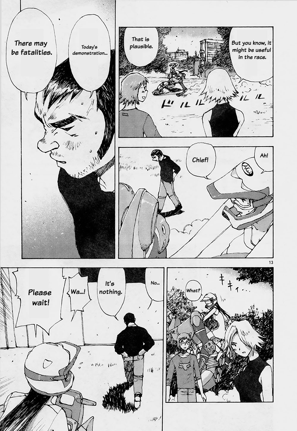 Ride Back Chapter 6.2 page 13 - Chapter 6 v2 : And The Curtain Is Drawn...