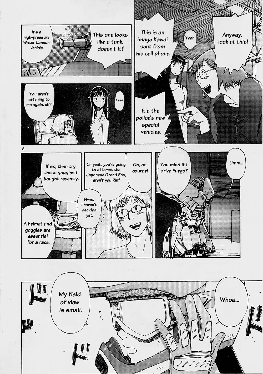 Ride Back Chapter 6.2 page 8 - Chapter 6 v2 : And The Curtain Is Drawn...