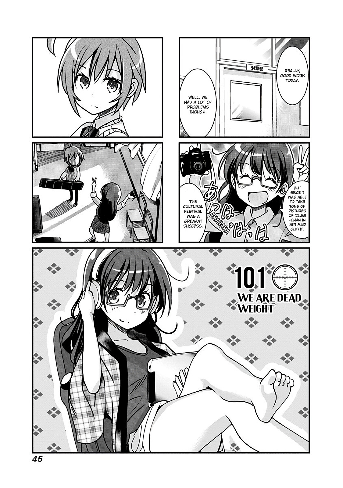 Rifle is Beautiful Chapter 101 page 2 - Chapter 101: We are dead weight