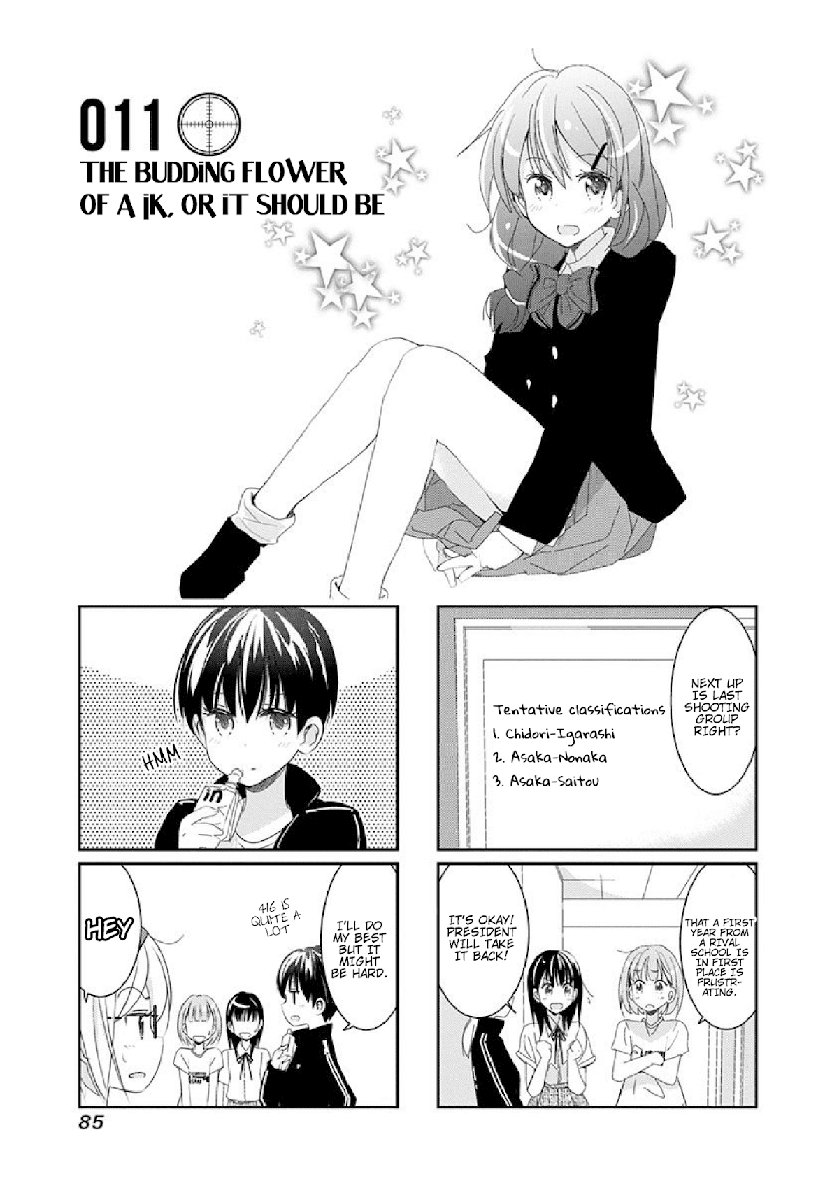 Rifle is Beautiful Chapter 11 page 1 - Chapter 11: The budding flower of a JK, or it should be