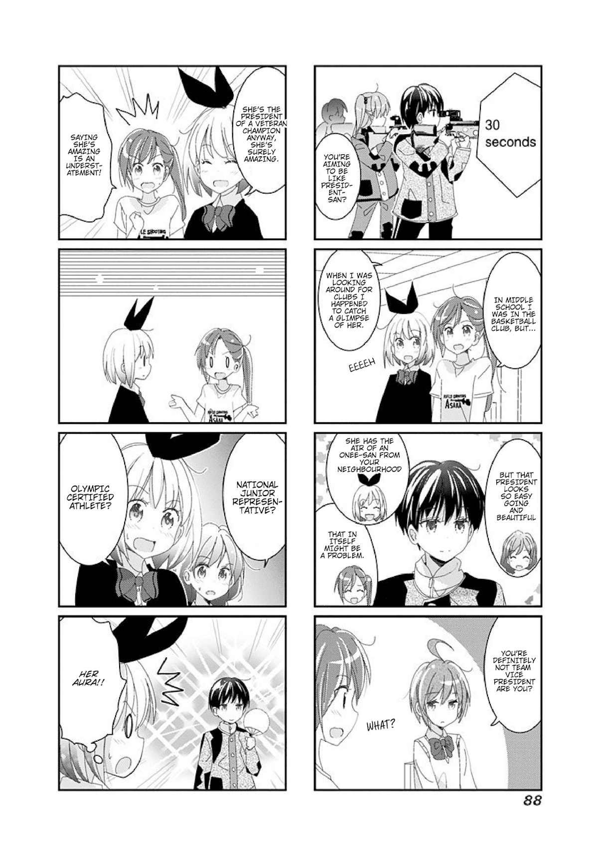 Rifle is Beautiful Chapter 11 page 4 - Chapter 11: The budding flower of a JK, or it should be