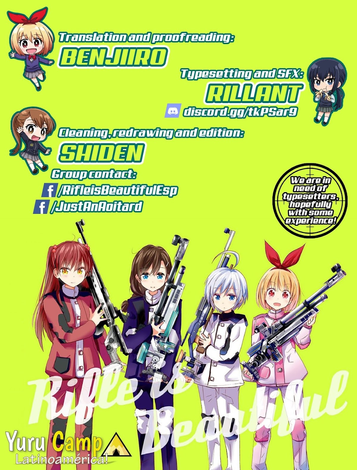 Rifle is Beautiful Chapter 11 page 9 - Chapter 11: The budding flower of a JK, or it should be