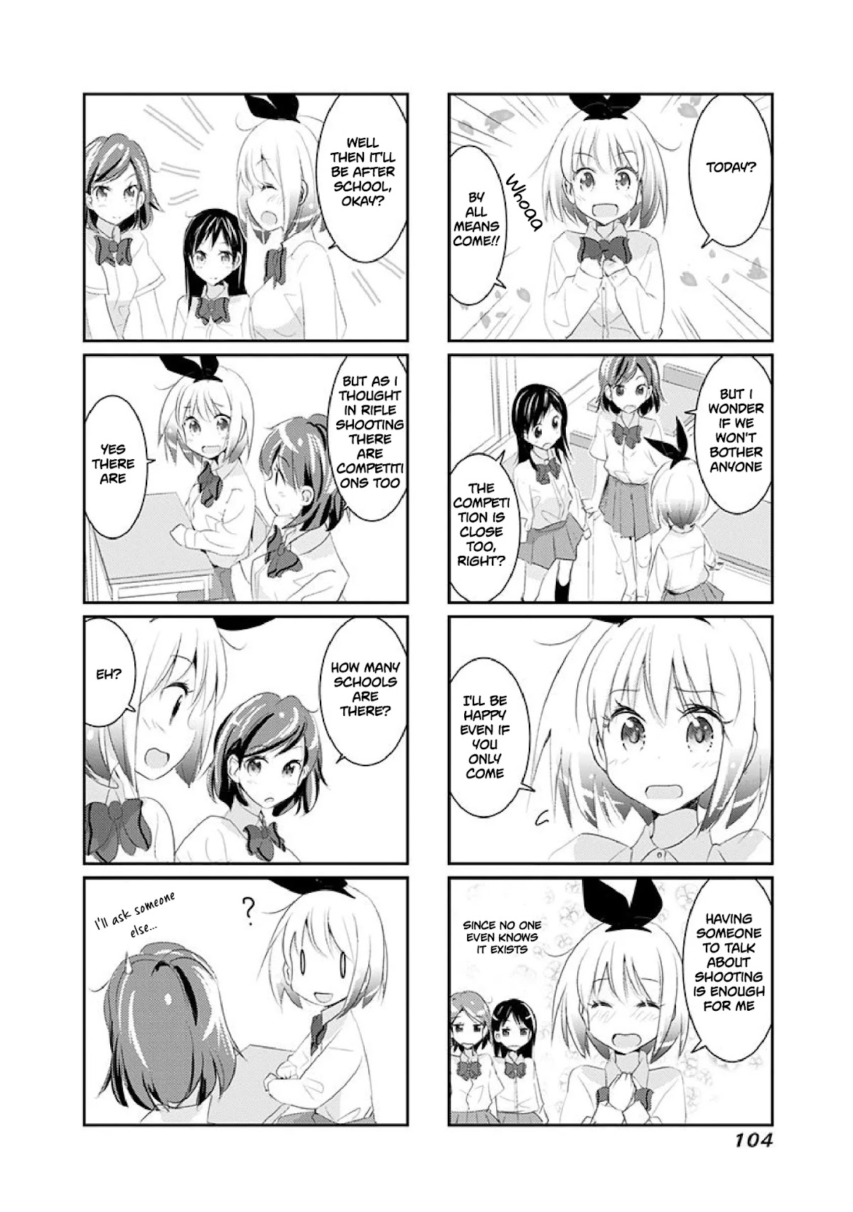 Rifle is Beautiful Chapter 13 page 3 - Chapter 13: Eating snacks while walking is fun