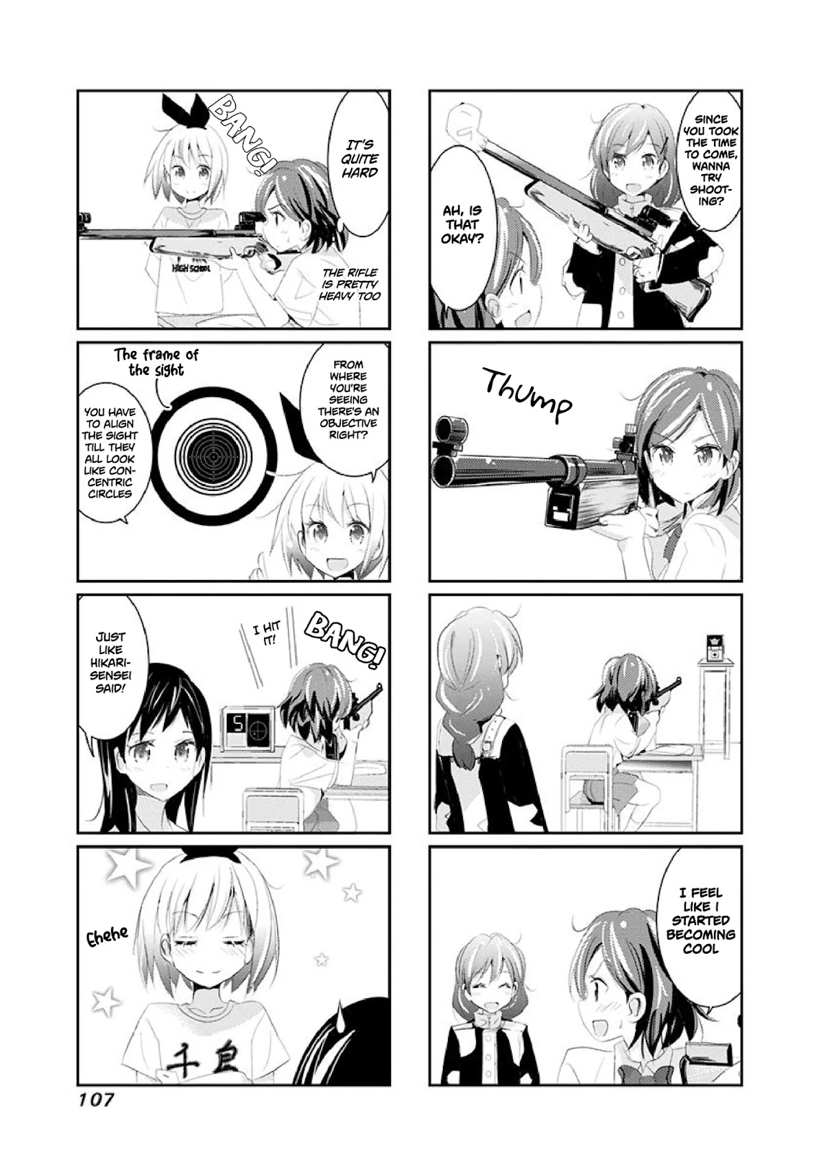 Rifle is Beautiful Chapter 13 page 6 - Chapter 13: Eating snacks while walking is fun