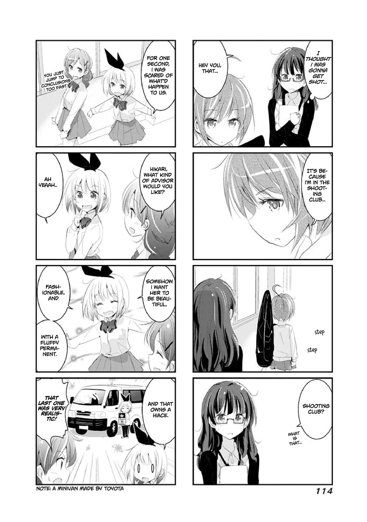 Rifle is Beautiful Chapter 14 page 5 - Chapter 14: Do you need a sensei?