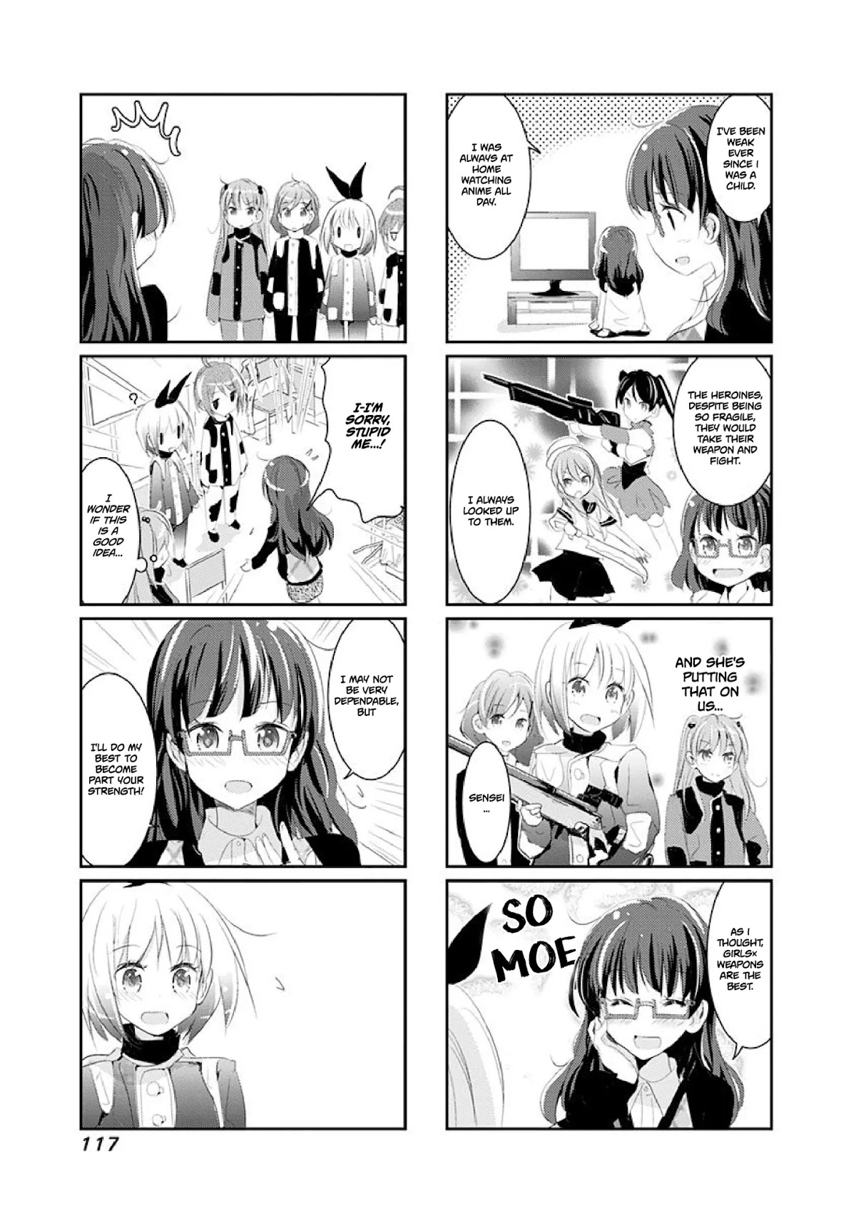 Rifle is Beautiful Chapter 14 page 8 - Chapter 14: Do you need a sensei?