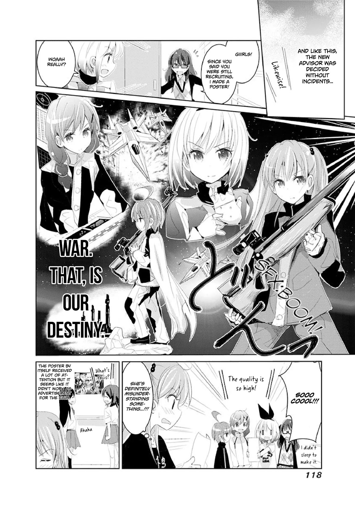 Rifle is Beautiful Chapter 14 page 9 - Chapter 14: Do you need a sensei?