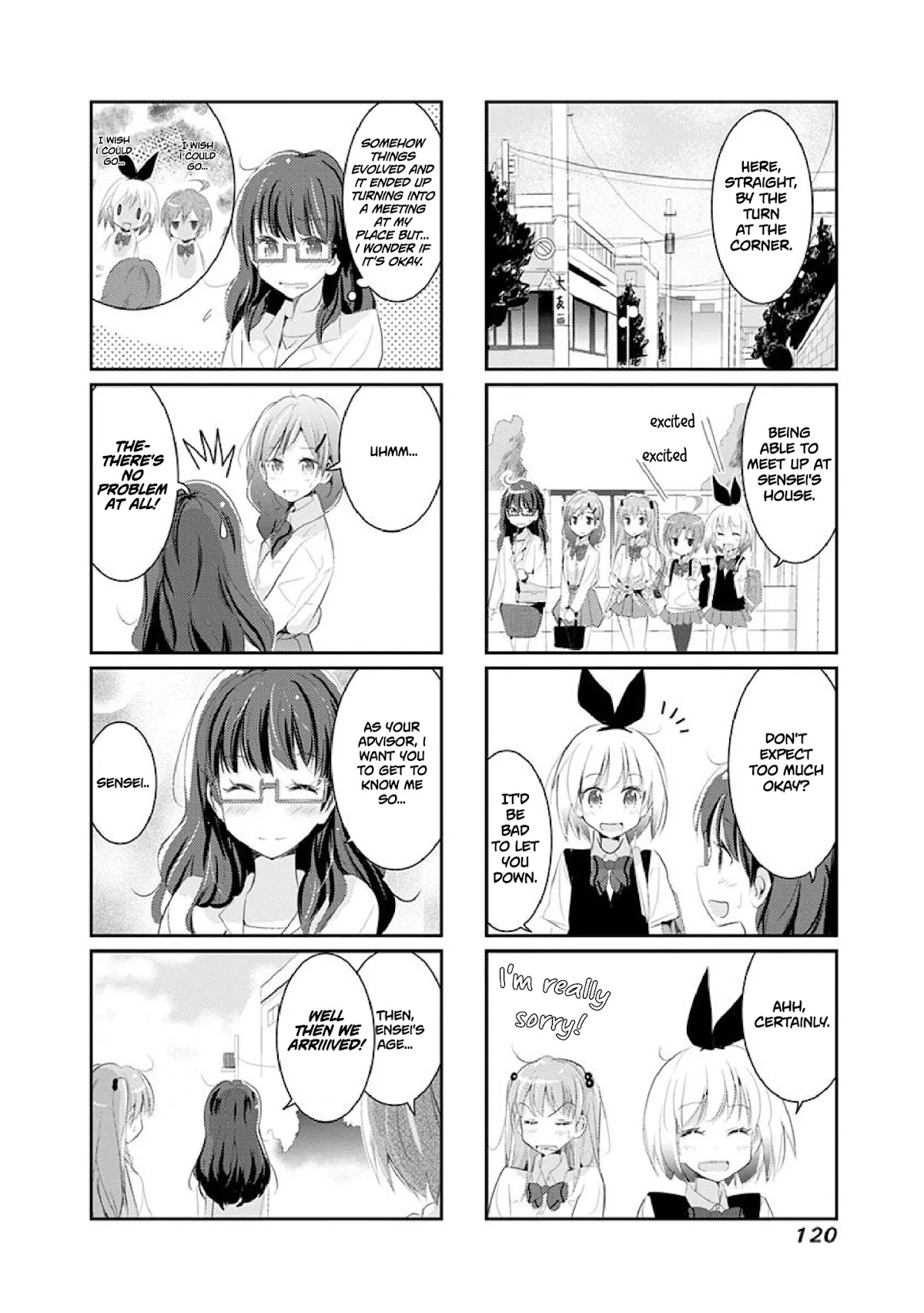 Rifle is Beautiful Chapter 15 page 3 - Chapter 15: Sensei has the perspective of a reader