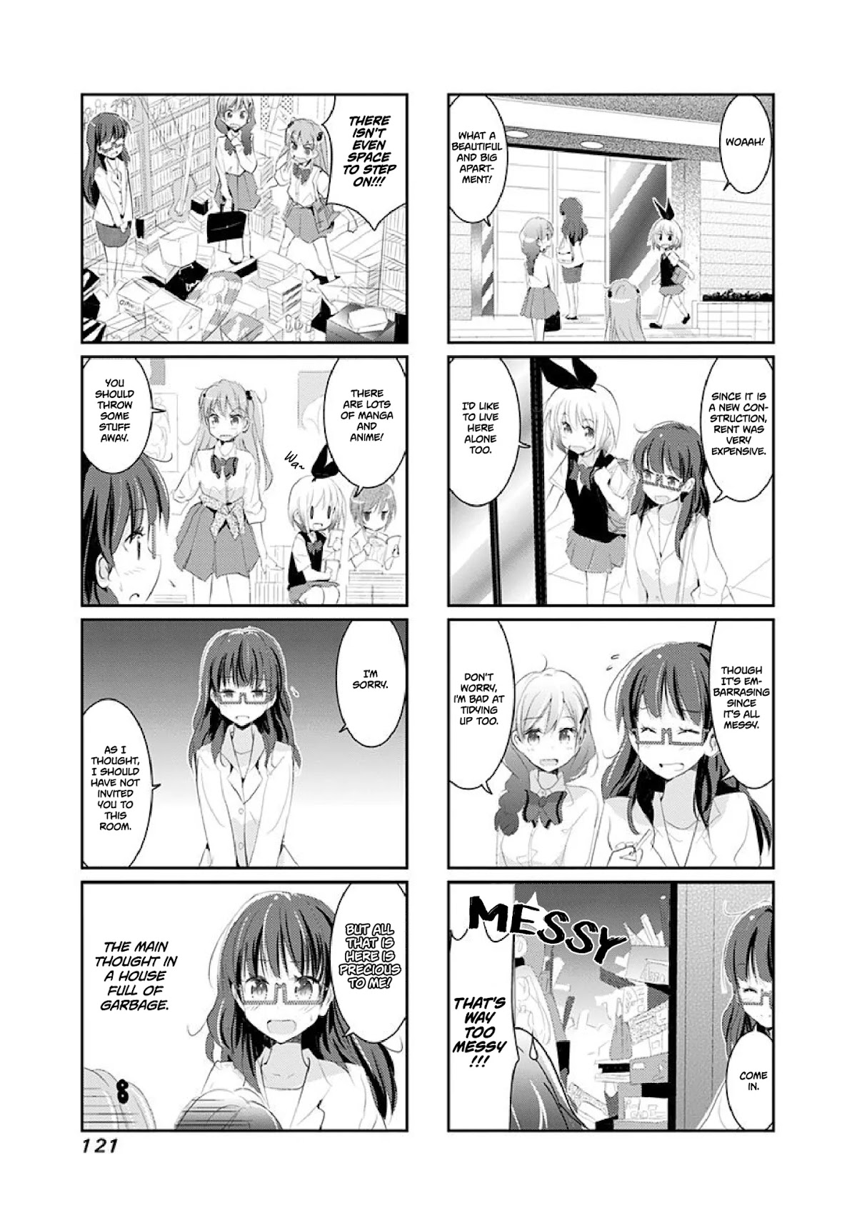 Rifle is Beautiful Chapter 15 page 4 - Chapter 15: Sensei has the perspective of a reader