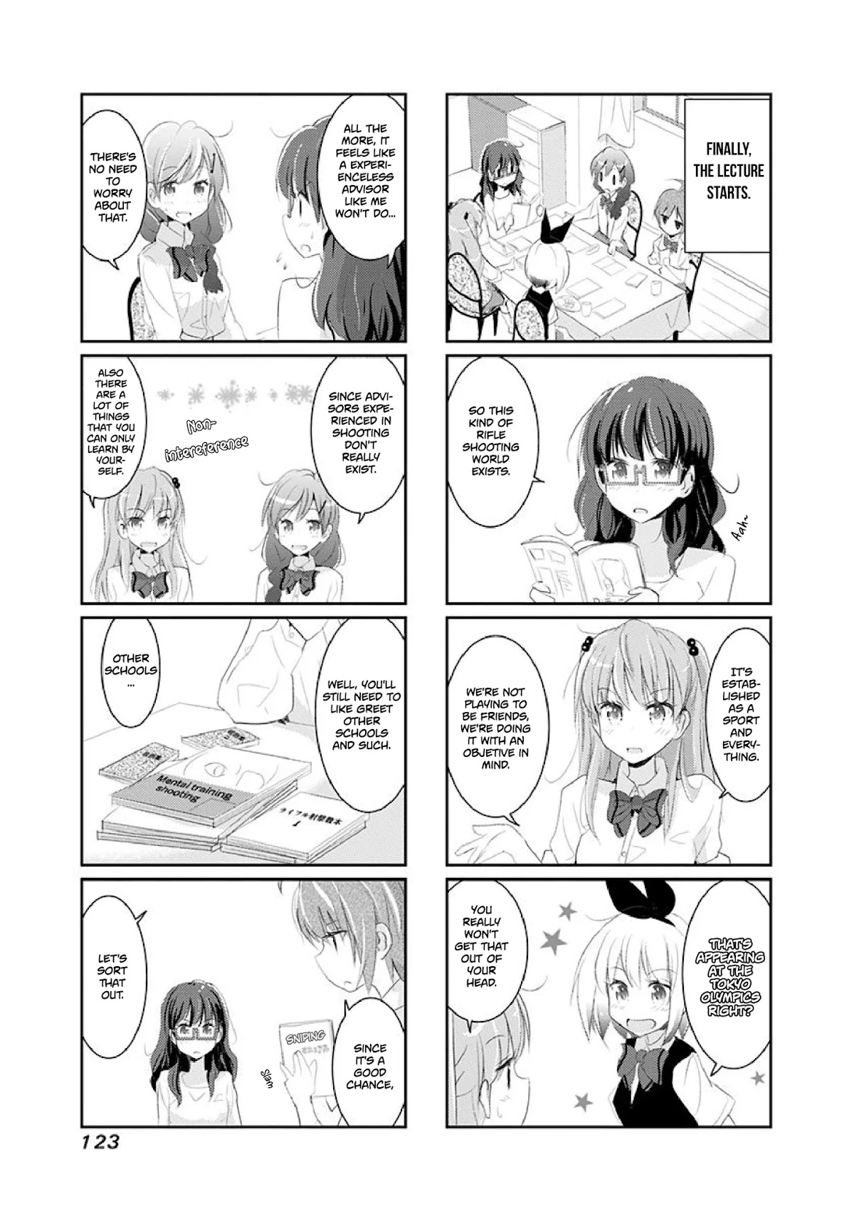 Rifle is Beautiful Chapter 15 page 6 - Chapter 15: Sensei has the perspective of a reader