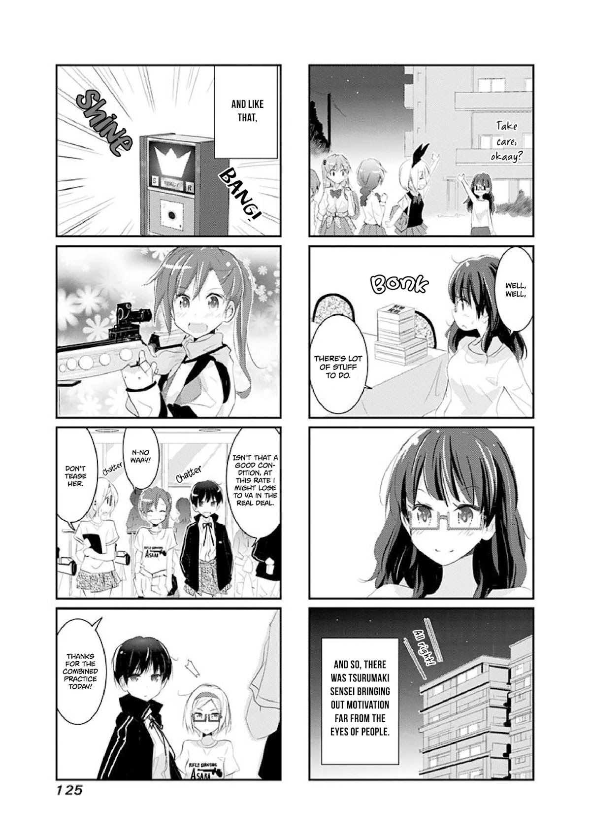 Rifle is Beautiful Chapter 15 page 8 - Chapter 15: Sensei has the perspective of a reader