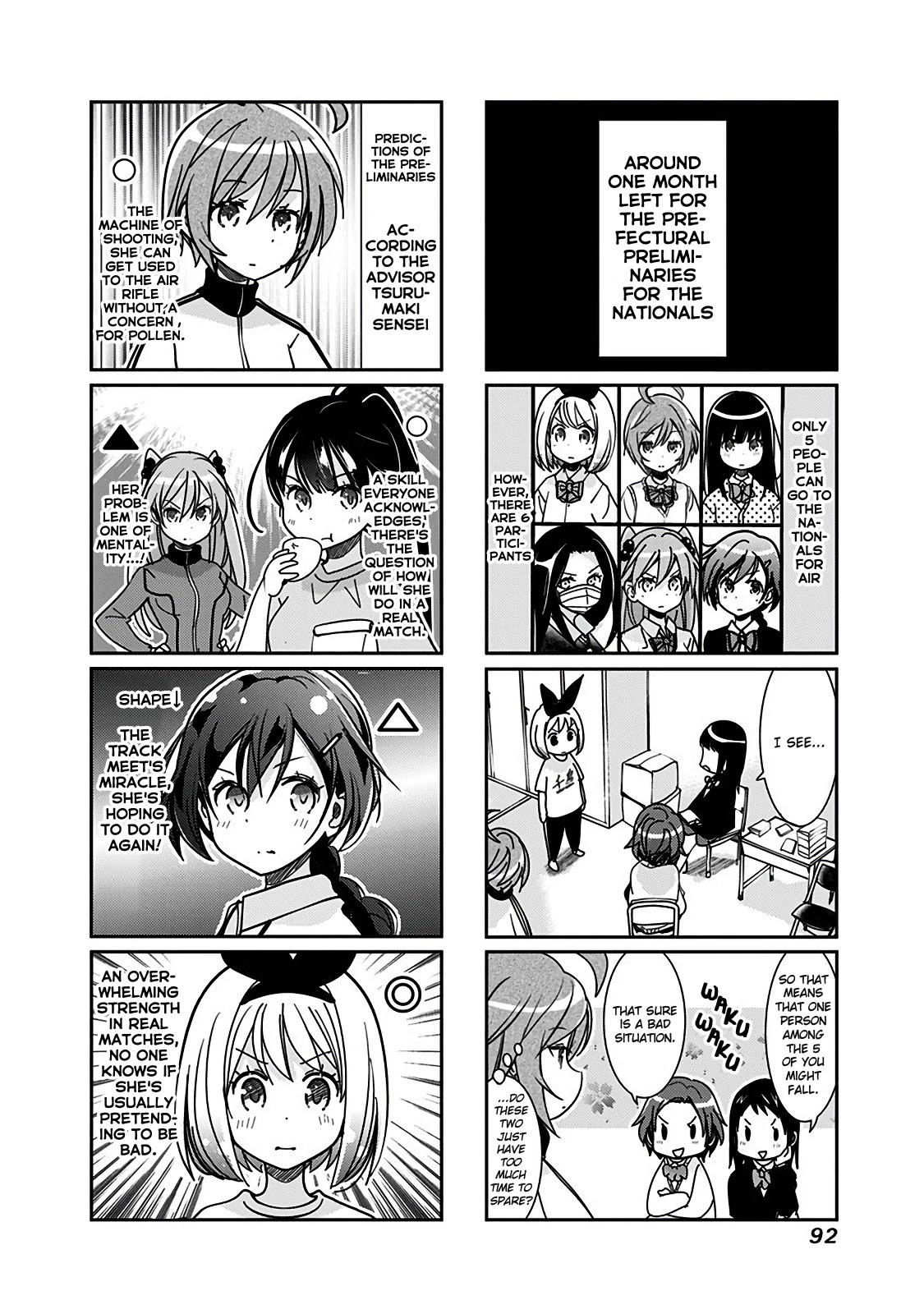 Rifle is Beautiful Chapter 152 page 3 - Chapter 152: Marina and Ako, the childhood friends appear on the anime too!