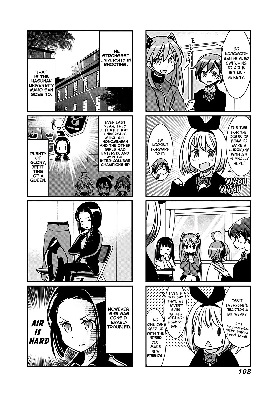 Rifle is Beautiful Chapter 156 page 3 - Chapter 156: Kogomori-san who's matchless in the anime