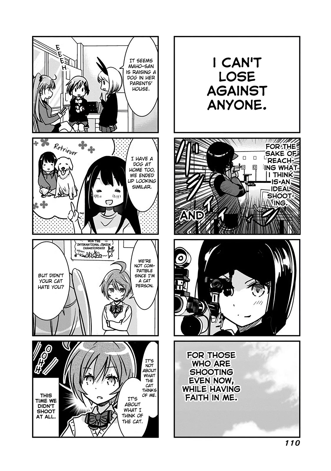 Rifle is Beautiful Chapter 156 page 5 - Chapter 156: Kogomori-san who's matchless in the anime