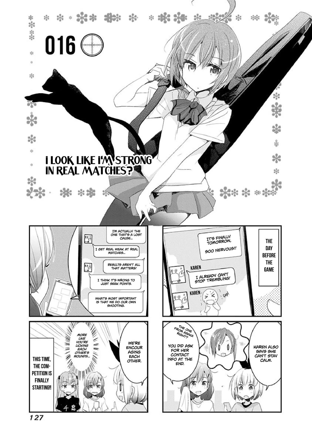 Rifle is Beautiful Chapter 16 page 2 - Chapter 16: I look like i'm strong in real matches?