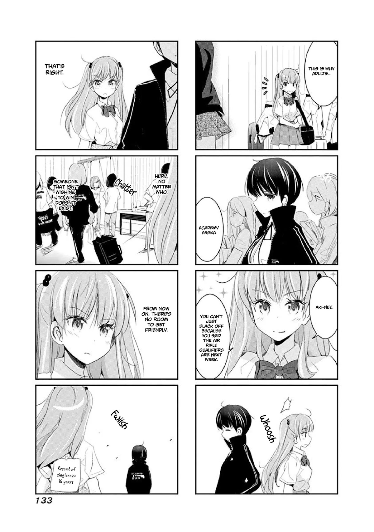 Rifle is Beautiful Chapter 16 page 8 - Chapter 16: I look like i'm strong in real matches?
