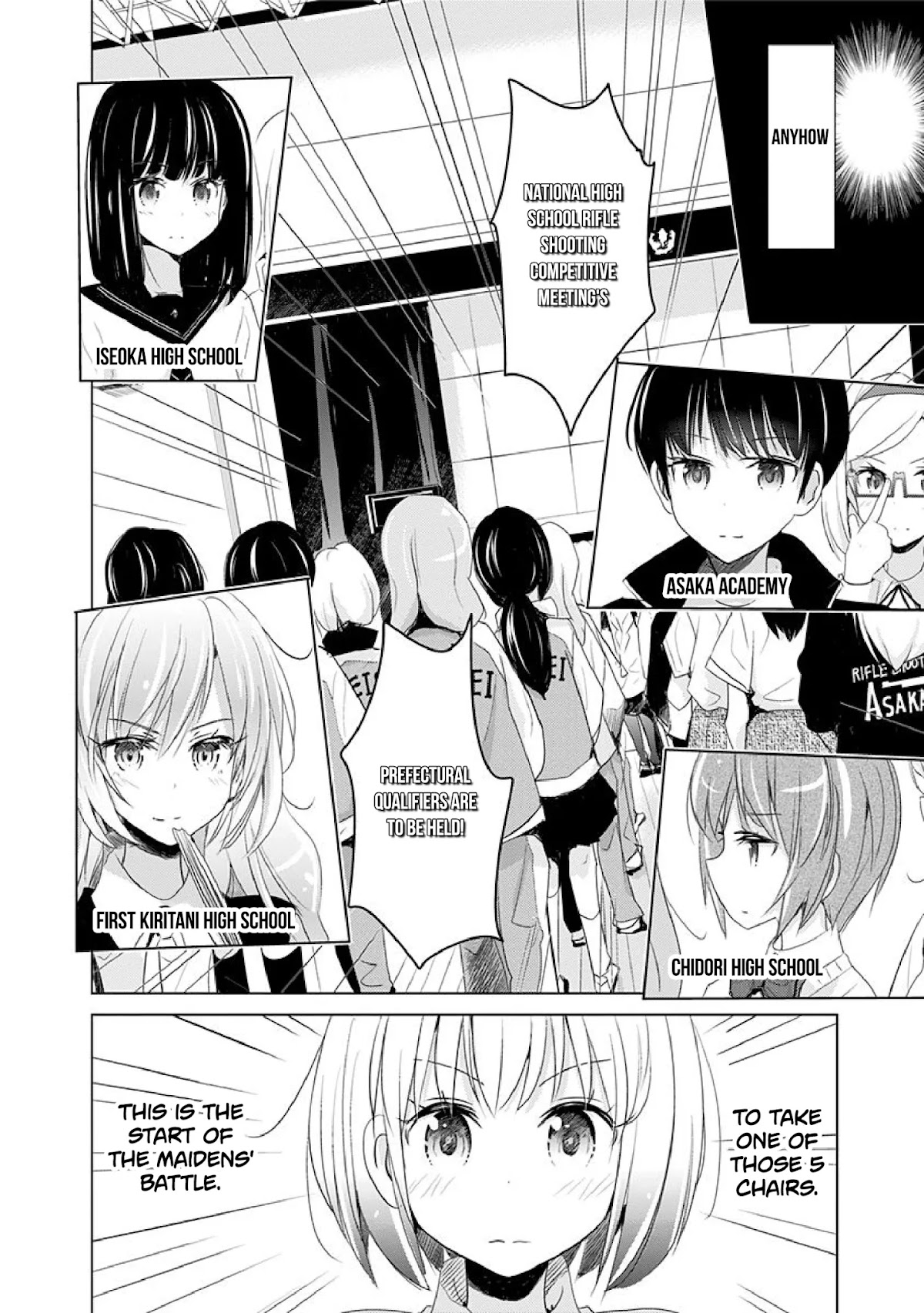 Rifle is Beautiful Chapter 16 page 9 - Chapter 16: I look like i'm strong in real matches?