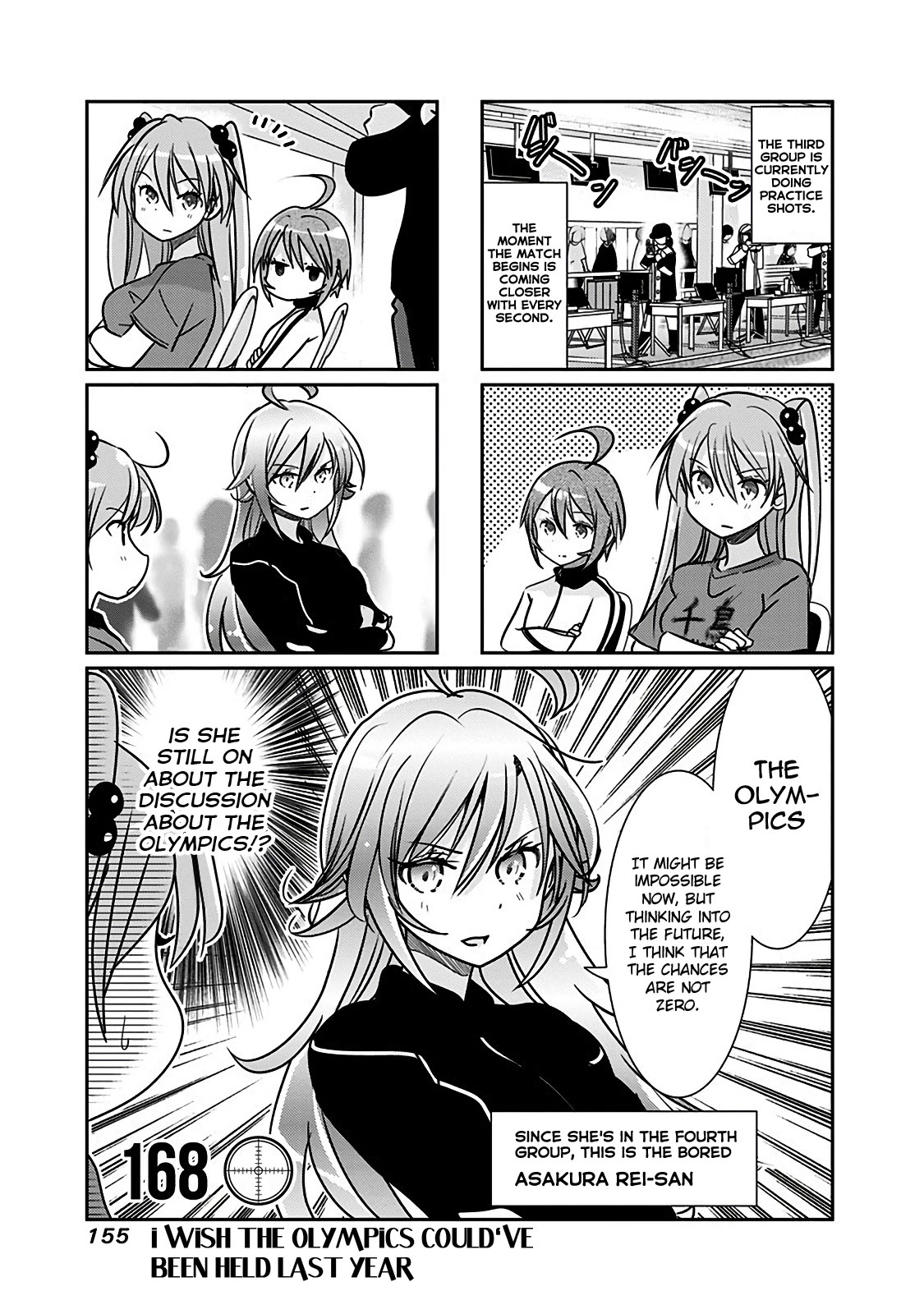 Rifle is Beautiful Chapter 168 page 1 - Chapter 168: I wish the Olympics could've been held last year
