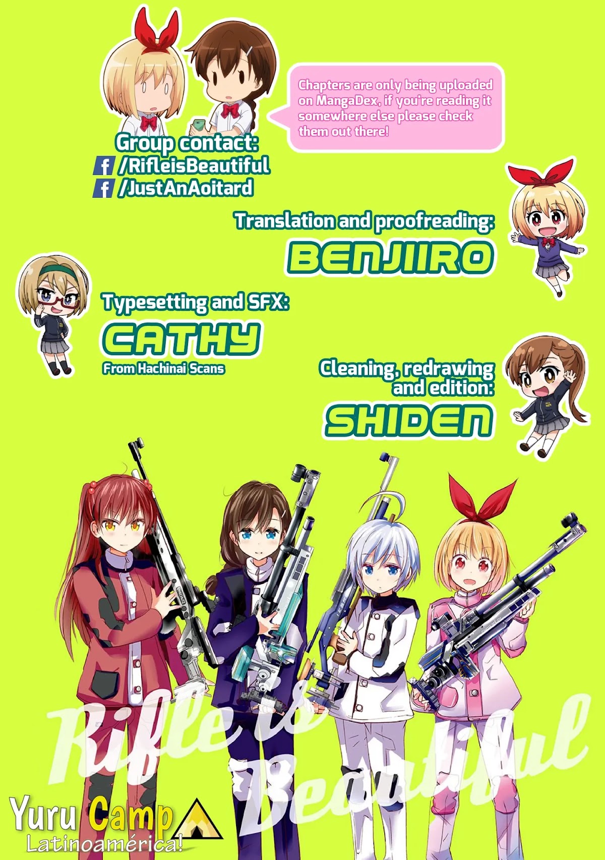 Rifle is Beautiful Chapter 17 page 1 - Chapter 17: In real matches, i'm the type that becomes strong (Aspiration)