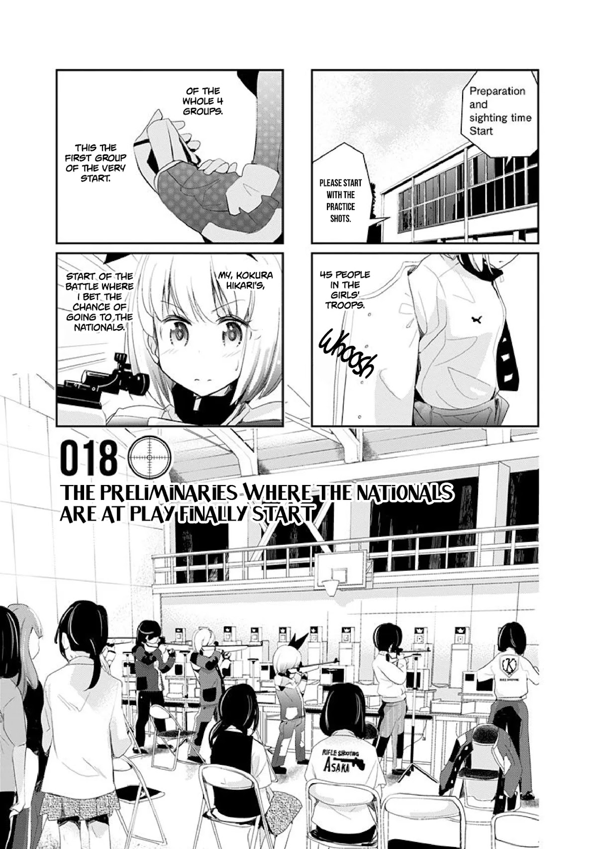 Rifle is Beautiful Chapter 18 page 2 - Chapter 18: The preliminaries where the nationals are at play finally start