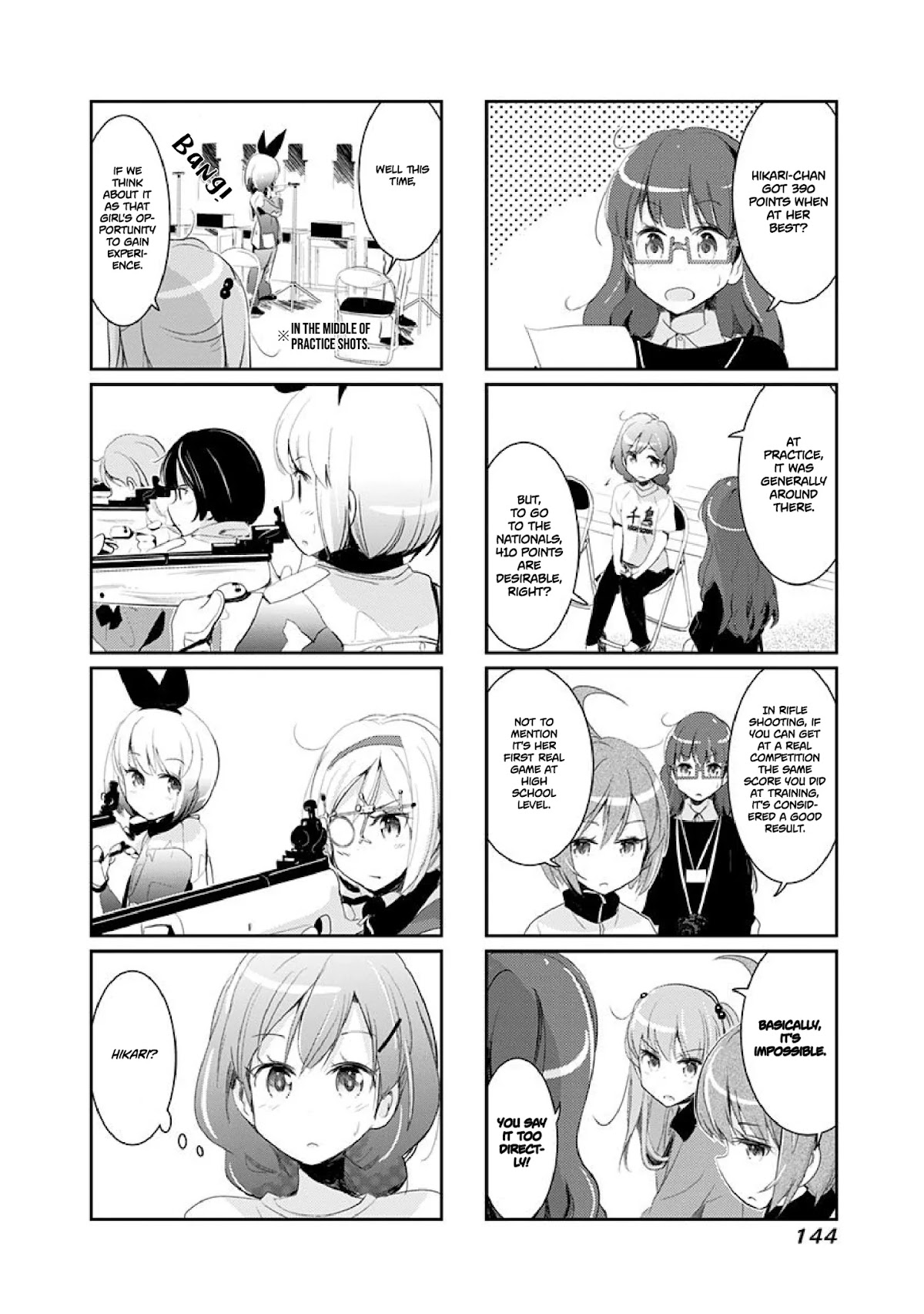 Rifle is Beautiful Chapter 18 page 3 - Chapter 18: The preliminaries where the nationals are at play finally start