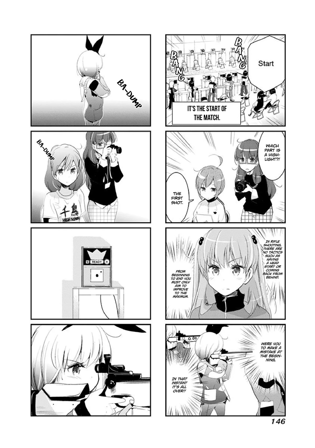 Rifle is Beautiful Chapter 18 page 5 - Chapter 18: The preliminaries where the nationals are at play finally start