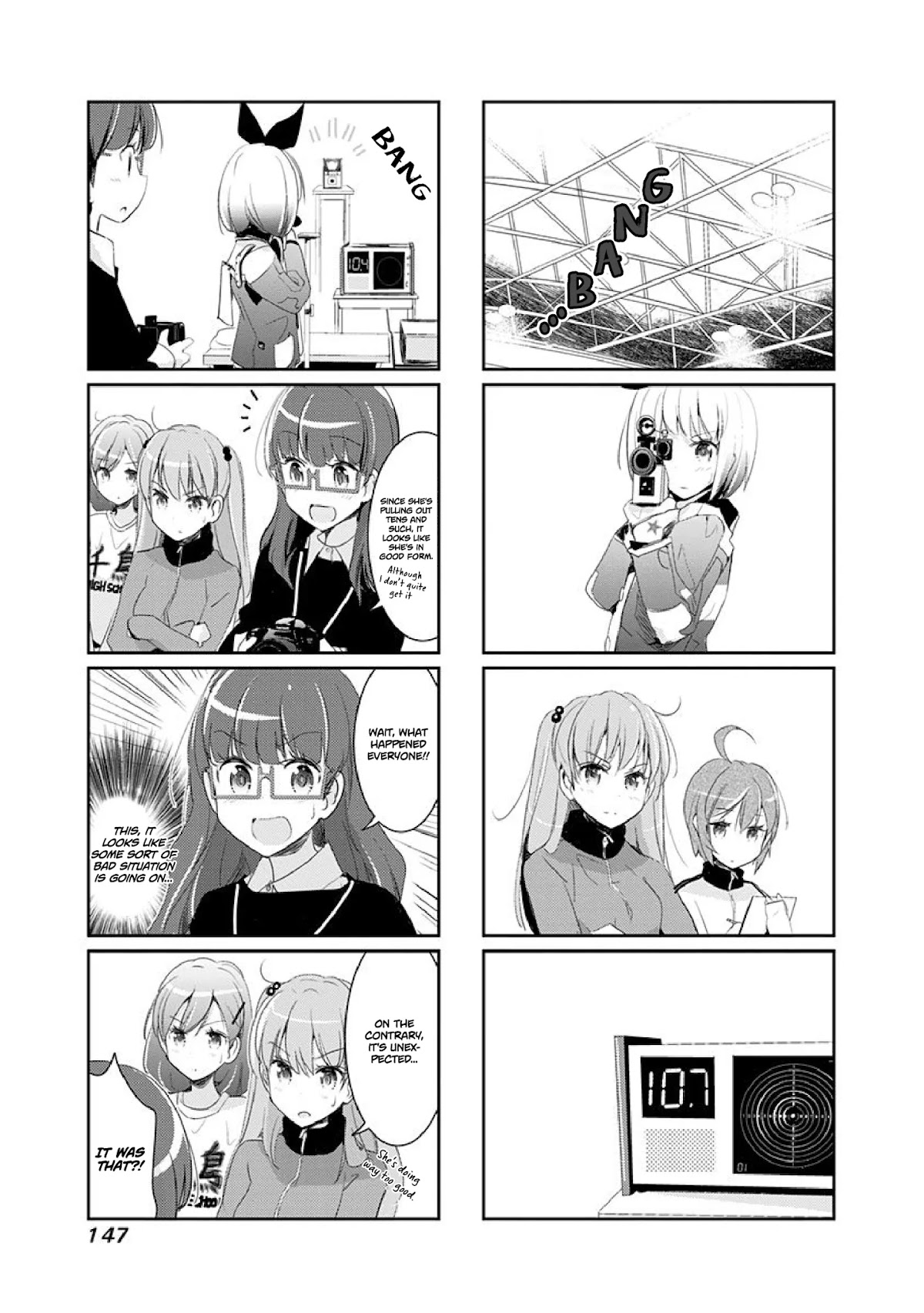 Rifle is Beautiful Chapter 18 page 6 - Chapter 18: The preliminaries where the nationals are at play finally start